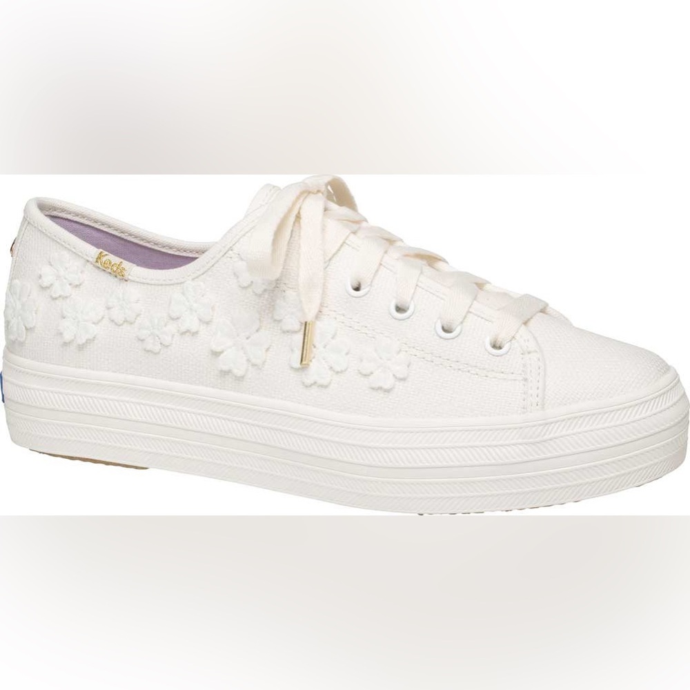 NWT Keds for Kate Spade - Triple Kick Platform Sneaker - Picture 3 of 15